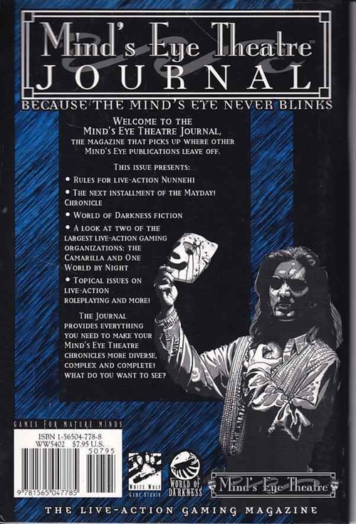 World of Darkness - Minds Eye Theatre - Journal Issue 2 (Grade B) (Genbrug)